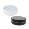 LALAFINA Marble Pattern Case Holder with Lid Portable Lens Container for Travel and Home Use in White view 4