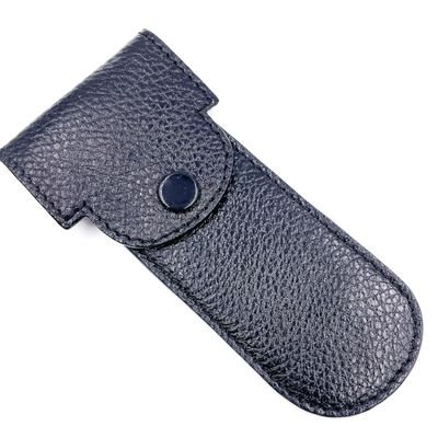 Parker Safety Razor Double Edge Safety Razor Travel Case - Leather Case with Snap-Lock Design - Compatible with Standard Double Edge Safety Razors