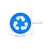 Cabilock 3sets Recycling Stickers Trash Can Labels Waste Bin Classification Signs Adhesive Bin Stickers Recycle Sign for Kitchen Trash Sorting view 3