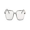 NOVESIXTDAT Oversized Square Reading Glasses Women Men, Large Blue Light Blocking Readers, Anti Eyestrain Unbreakable Eyeglasses (Color : Brown-golden, Size : +150) view 1