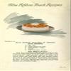 A4 Print Delicious Recipes by California Peach Growers 1920 Peaches in frozen rice border view 1