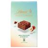 Lindt Choco Wafer Milk Chocolate & Hazelnut Box | 135g | Contains 9 Milk Chocolate & Hazelnut Choco Wafers | Gift Present or Sharing Box for Him and Her | Mother's Day, Birthday, Thank you view 1