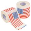 Zerodeko 2rolls American Flag Printed Toilet Paper Bathroom Tissue Paper for Toilet view 1