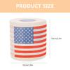 Zerodeko 2rolls American Flag Printed Toilet Paper Bathroom Tissue Paper for Toilet view 2