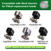 AUDOC Replacement Head Compatible with Skull Shaver Pitbull Electric Razors (4 Pieces) view 4