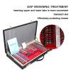 266 Trial Lens Set Optical Kit,Metal Optical Trial Lens Set,Optometry Lens,Light Transmission 36mm Diameter,With Wooden Storage Box,for Visual Inspection In Optical Shops, Hospitals,Ophthalmology view 2