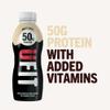 UFIT High 50g Protein Shake - White Chocolate Flavour - No Added Sugar - Low in Fat - Ready to Drink - Pack of 8 x 500ml (Packaging May Vary) view 3