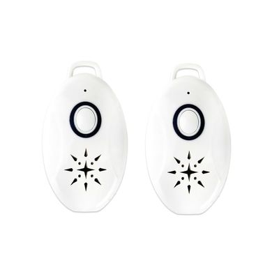 2pcs Mini Ultrasonic Mosquito Repellent, Portable Mosquito Repellent Pendant, Frequency Conversion, USB charging Ultrasonic Pest Repeller For Indoor Outdoor Travel Hiking