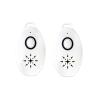 2pcs Mini Ultrasonic Mosquito Repellent, Portable Mosquito Repellent Pendant, Frequency Conversion, USB charging Ultrasonic Pest Repeller For Indoor Outdoor Travel Hiking view 1