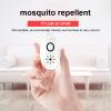 2pcs Mini Ultrasonic Mosquito Repellent, Portable Mosquito Repellent Pendant, Frequency Conversion, USB charging Ultrasonic Pest Repeller For Indoor Outdoor Travel Hiking view 3