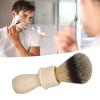 ANKROYU Shaving Brush for Men, Ergonomic Soft Bristle Shaving Brush with Resin Handle, Facial Grooming Tool for Home Barber Shop view 2