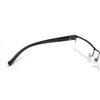 ZIZO EYEWEAR 2 Pack Men' Semi-Rimless Reading Glasses Light Tinted Lens &Clear Lens Reading Sunglasses/Spring Hinge R401 (Gun Metal & GunMetalTintedGrey, +3.25 Magnification) view 4
