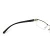 ZIZO EYEWEAR 2 Pack Men' Semi-Rimless Reading Glasses Light Tinted Lens &Clear Lens Reading Sunglasses/Spring Hinge R401 (Silver & SilverTintedGrey, +3.50 Magnification) view 4