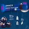 AMACX Energy Bar Fruit Chew 51% Fruit - Power Bar for Endurance Sports, Vegan, Gluten & Lactose-Free Power Bar - Energy Bar with a 2:1 Carbohydrate Ratio - Sports Bars, 12 x 38g Bars (Cassis) view 2