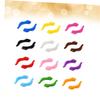 SOESFOUFU Silicone Eyeglass Ear Pads Anti-slip Covers Large Size, Non-slip Eyewear Ear Grips for Glasses Frame Fixing, Suitable for Adults, 24 Pairs Set view 2