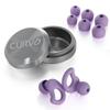 CURVD Everyday Earplugs  Ultra Soft, Customizable Sleep, Travel, Sensitivity, Noise Protection, for Sound Canceling Isolation, up to -30dB Reduction, NRR 15, Reusable and Sustainable (Purple) view 2