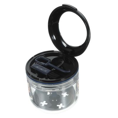 OHPHCALL Denture Sealed Box for False Teeth Denture Cup Leak Design for Travel and Home Use Provides Secure Storage for Dental Braces