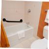 Alipis Stainless Steel Bath Grab Handles Shower Safety Handles for Elderly Non-Slip Bathroom Rail Safe Grab Bar Armrest view 4