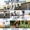 DRESHOW 4 Pairs Compression Socks For Women&Men Circulation Best Support for Athletic Running Cycling Travel view 3