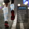 DRESHOW 4 Pairs Compression Socks For Women&Men Circulation Best Support for Athletic Running Cycling Travel view 4