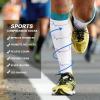 DRESHOW 4 Pairs Compression Socks For Women&Men Circulation Best Support for Athletic Running Cycling Travel view 4