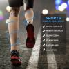 DRESHOW 4 Pairs Compression Socks For Women&Men Circulation Best Support for Athletic Running Cycling Travel view 3