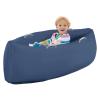 XLYLKS Peapod Sensory Chair 60", Inflatable Autism Sensory Pod - Provide Sensory Relief Therapy for Children 3+ with Special Needs, Games and Reading Loungers, Includes Air Pump (Blue) view 1