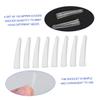 Beavorty 200pcs Tweezers Non-Slip Covers Tip Tweezers Protective Sleeve Elbow Clip Replacement Cover view 3