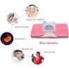 Far-Infrared Sauna Blanket with Remote Control, 2 Zone Digital Oxford Sauna Heating Sliming Blanket Body Shaper Relieve Physical Fatigue, for Home Salon Spa (Pink) view 3