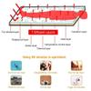 Body Shaper Digital Far-Infrared (FIR) Heat Sauna Blanket with 3 Zone Controller Professional Detox Therapy Sliming Heating Anti Ageing Beauty Machine (Silver) view 2