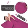 Far Infrared Sauna Blanket 2 Zone Detox Therapy FIR Sauna Blanket for Body Shape Slimming Fitness, Allow Reach Out Hand, with 50 Packs Plastic Sheeting for Body Wrap view 3