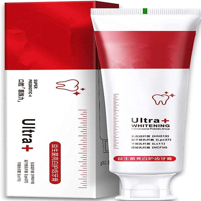 Sp-4 Probiotic Toothpaste, All Smiles Brightening & Stain Removing Toothpaste, Brightening Toothpaste Fresh Breath, Natural Tooth Whitening Agent, 120g (1pcs)