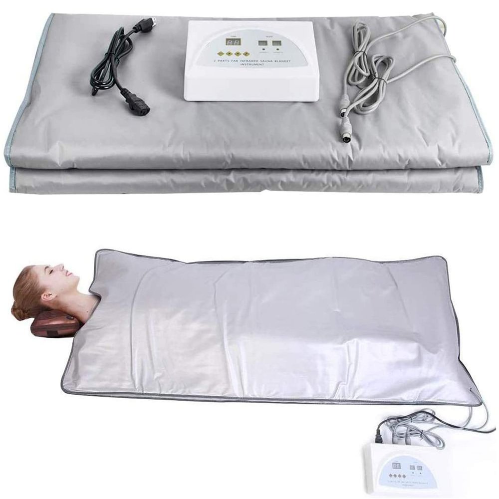 Far Infrared Sauna Blanket, Professional Detox Therapy, Anti-Aging Beauty Machine, Body Fitness Machine, Used to Improve Sleep Quality and Relieve Fatigue