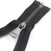 Two-Way Zip Zipper Black Open Close-end Zipper Zippers Pull (Color : Oblong Slider, Size : 150cm) view 2