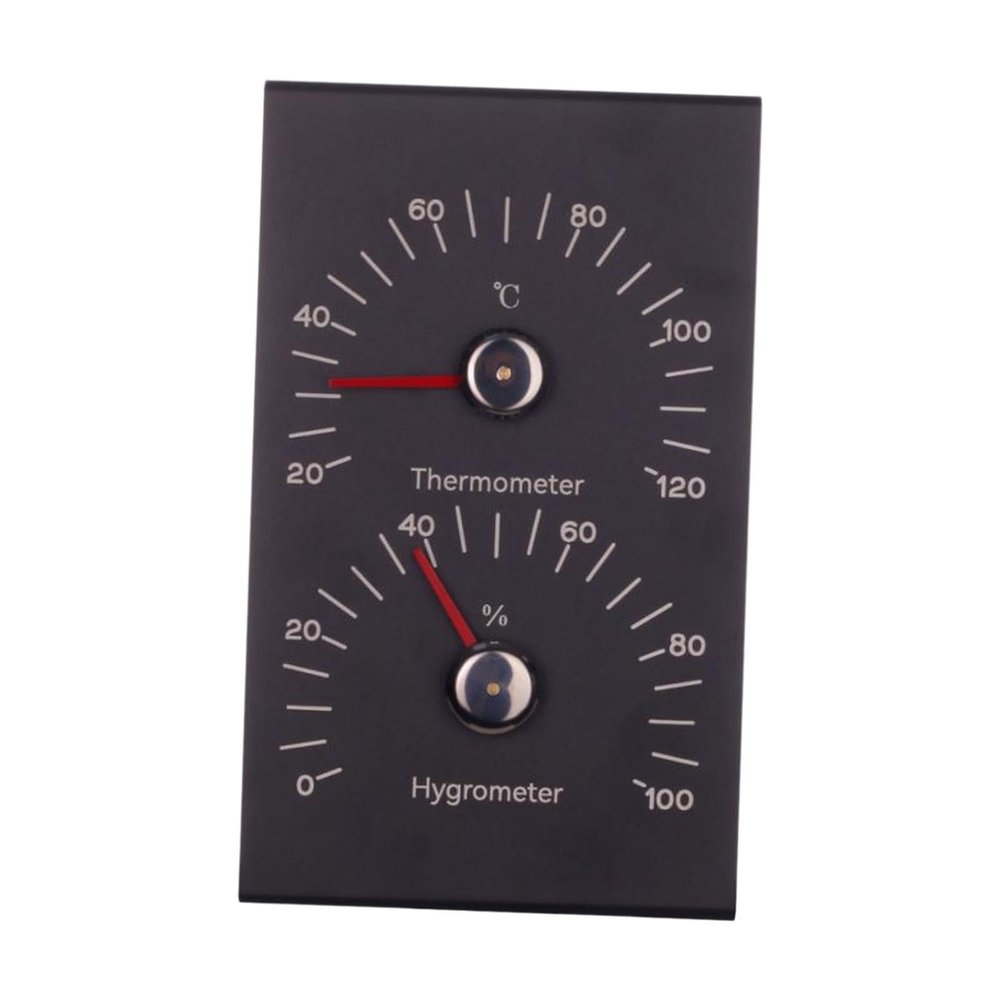 Fonowx Sauna Thermometer 2 in 1 Sauna Room Temperature Measurer for Dry Steam Room