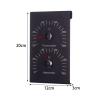 Fonowx Sauna Thermometer 2 in 1 Sauna Room Temperature Measurer for Dry Steam Room view 3