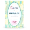 2pk Omnitex Menstrual Cups for Breast Cancer | 100% Pure Medical Grade Silicone | Safe Eco-Friendly Tampon & Pad Alternative | Non-Toxic ISO10993 Tested | BPA & Latex-Free, Pack of 2X Large Cups view 2