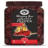 QURA The Wonder of World Bhut Jolokia Chilli Whole- 71 gm/ 2.5 Oz, Ghost Pepper pod, Hottest Chilli Whole, Smoked Dried & Spicy Chilli of The World view 1