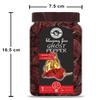 QURA The Wonder of World Bhut Jolokia Chilli Whole- 71 gm/ 2.5 Oz, Ghost Pepper pod, Hottest Chilli Whole, Smoked Dried & Spicy Chilli of The World view 3