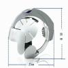 Electric Head Massager Brain Easy Massage Instrument Sleep Aid Loose Scalp Vibration Physiotherapy Instrument Head Massager for Home and Office Use,OneSize view 2