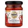 Biona Organic Hot Chilli Paste 125g, Pack of 6 - A Fiery Chilli Paste Made from Amando Peppers - Organic & Demeter - Adds Instant Heat to Your Recipes - Add to Pasta Dishes, Curries and Stir-Fries view 1
