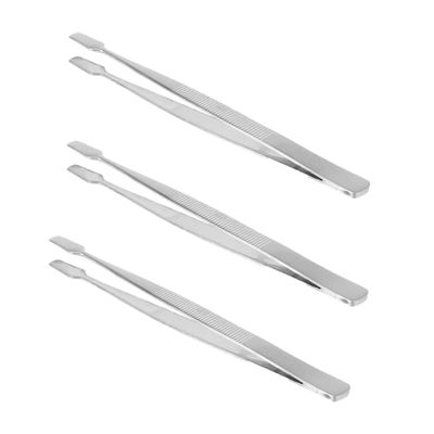 Beavorty Stainless Steel Stamp Set of 3 Precision Nippers for Eyelash Extensions and Stamp Collecting Anti-Static and Lightweight for Hobbyists and Professionals
