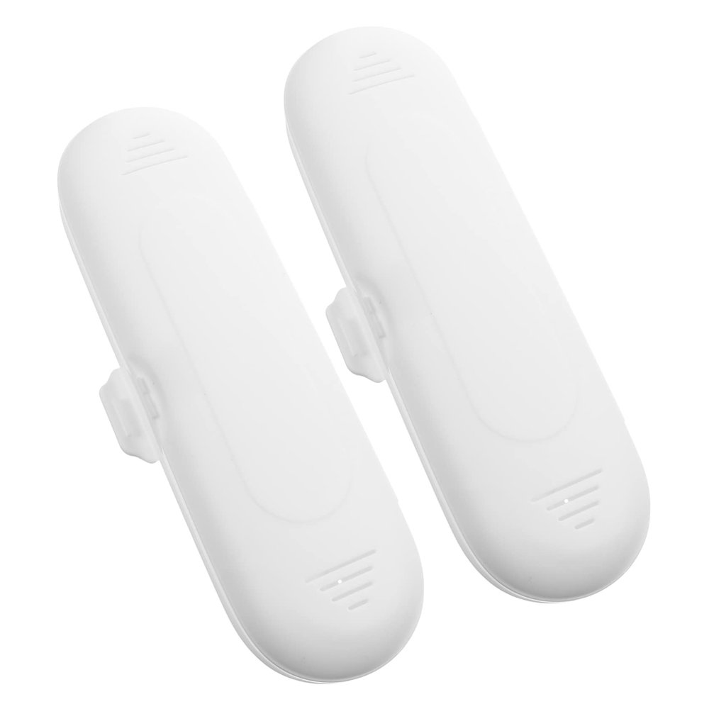 Alipis 2pcs Electric Toothbrush Carrying Case Oral Toothbrush Case Holder for Brush Heads Pp Material Travel Friendly