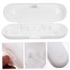 Alipis 2pcs Electric Toothbrush Carrying Case Oral Toothbrush Case Holder for Brush Heads Pp Material Travel Friendly view 2