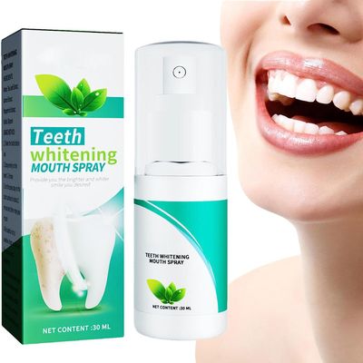 Tooth Cleaning Spray,Brightening Spray for Teeth,Oral Breath Spray,Brightening Teeth Spray Cleanser,Mouth Guards Cleaner with Mint Extract to Remove Tooth Stains, Freshen Bad Breath (2 Pcs)