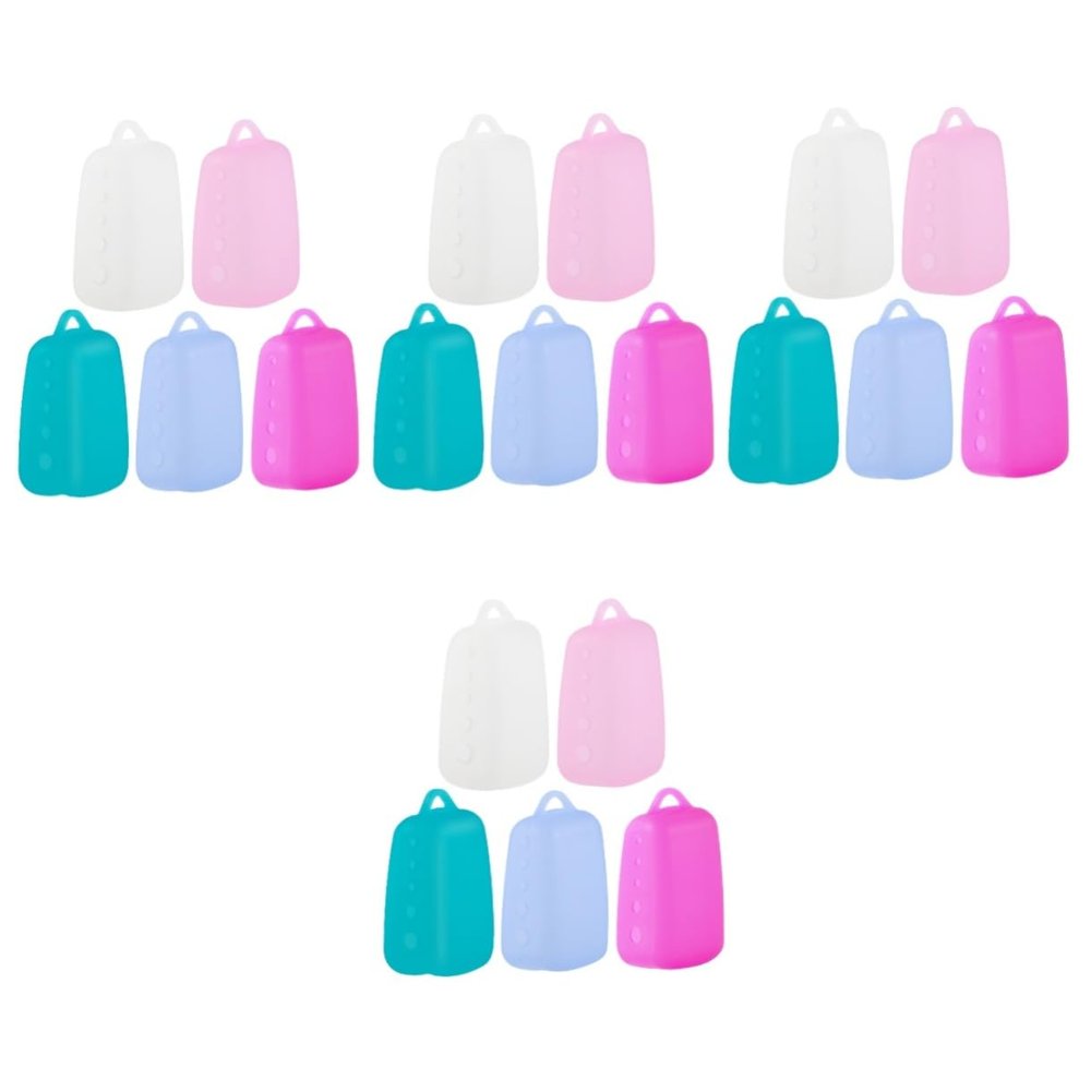 Alipis 20pcs Silicone Toothbrush Covers Travel Portable Dust Caps for Toothbrush Head for Travel and Daily Use Keeping Your Clean