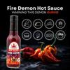 Poppamies Fire Demon Chili Hot Sauce - Gluten-free, Lactose free, Vegan - Spiciness: 11/10 150ml view 2