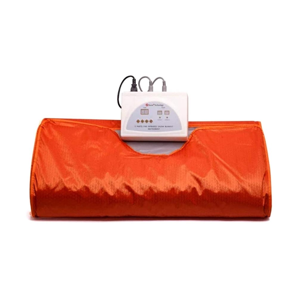 Sauna Blanket, Portable Steam Sauna Spa Folding Tent Fat Burning Infrare Heating Sauna Blanket Lose Weight Home Spa Slimming Sauna Blanket Professional Fitness Detox Therapy Blanket Digital Body