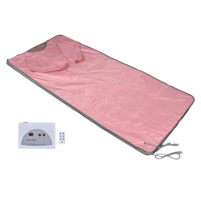 Sauna Blanket, Sauna Blanket, Portable Personal Heat Sauna 650W, Waterproof Sauna with Remote Control Perspiration Double Sided Heating Blanket for Body Wrap Sweating, Blood Circulation, Anti Age