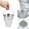 25 Pack 4.5 Inch Mini Metal Buckets, Metal Buckets with Handle, Easter Bucket,Pencil Holder and Flower Pots, Used to Carry, Store, or Even Plant, by GENHAKON. view 3